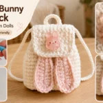Crochet Bunny Backpack
