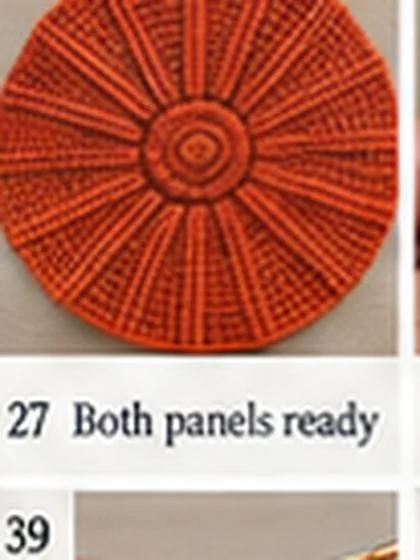 Spiral shell crochet handbag step 27: Spiral base R1: 6 sc.