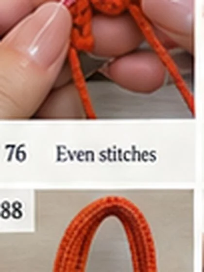 Spiral shell crochet handbag step 76: Use Color B at visible cream junction if needed.