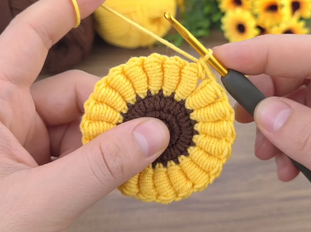Crochet Sunflower
