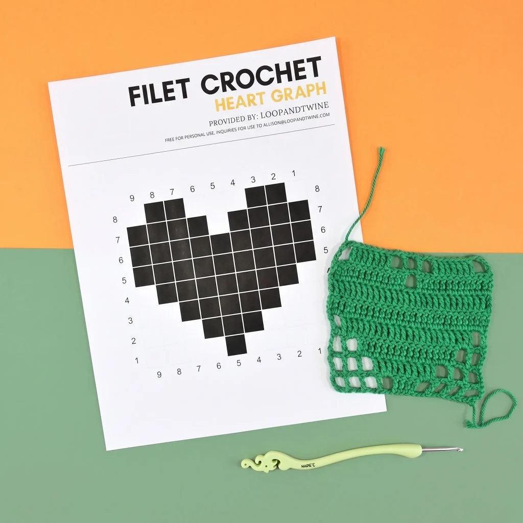 How to Read Filet Crochet Graphs (Free Beginner Guide) — How to Read Filet Crochet Graphs (Free Beginner Guide)