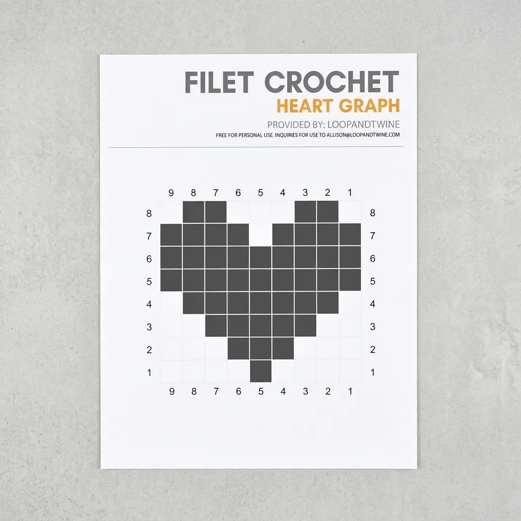 How to Read a Filet Crochet Graph — How to Read Filet Crochet Graphs (Free Beginner Guide)